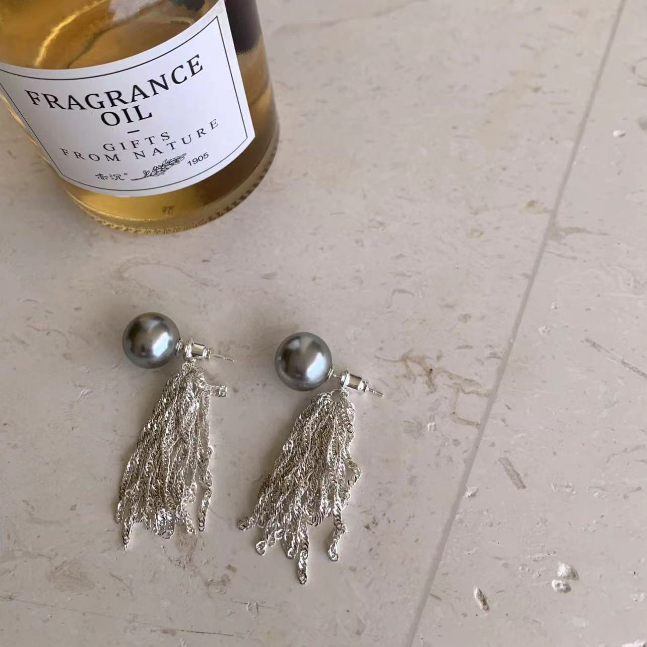 合金耳饰 BIBI【流苏真多麻】耳针EH025