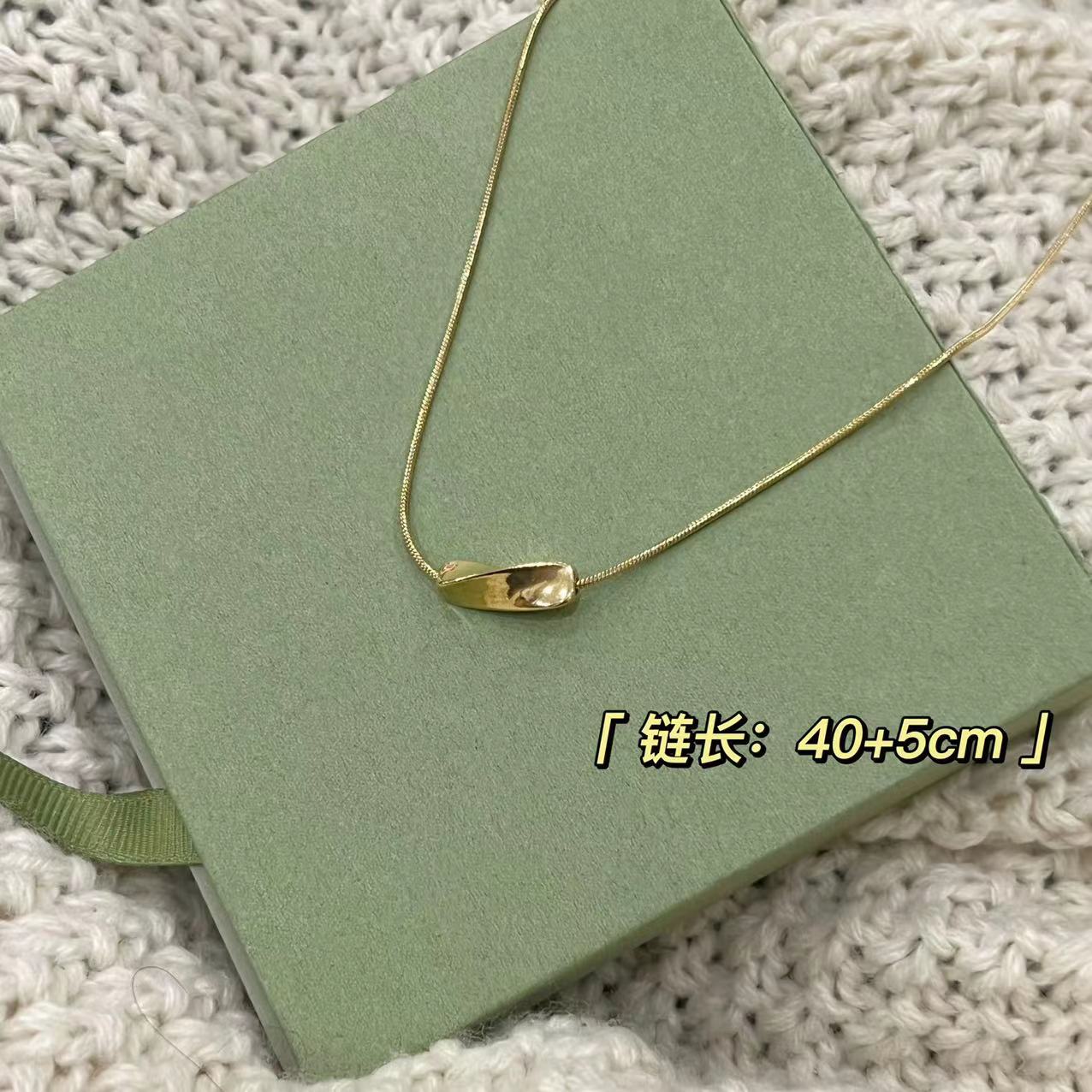 钛钢项链 BIBI【金色扭扭】项链BB010金色