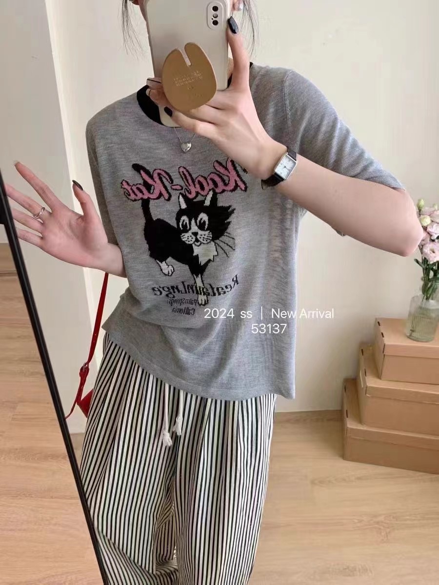 （701-800）小香风毛衣针织衫夏季