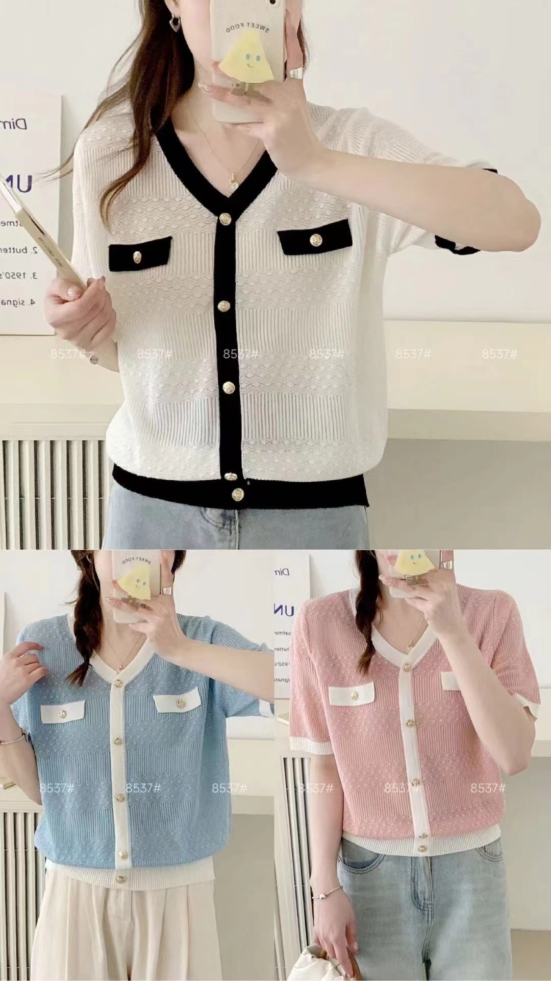 （501-600）小香风毛衣针织衫夏季