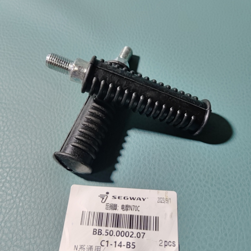 九号电动车N系脚踏 后脚踏棍一对 F90 A系后脚踏 孔距8mm 10mm