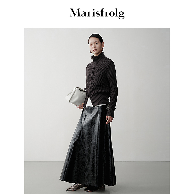 Marisfrolg玛丝菲尔女士新款气质高端半裙女时尚A1EG40642