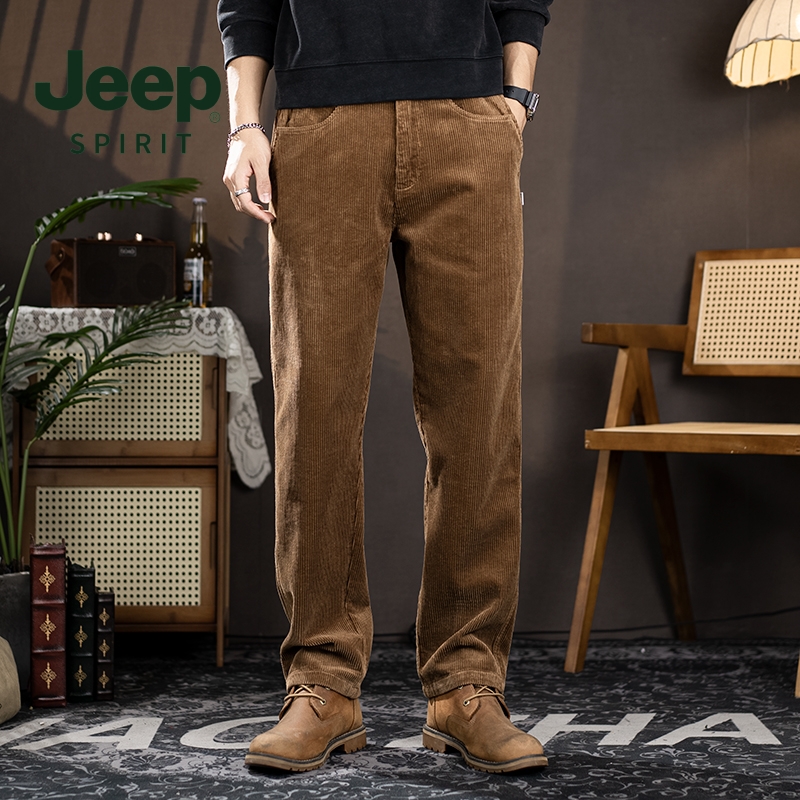 JEEPSPIRIT高端男士-秋冬款18盎司重磅灯芯绒7个口袋5099