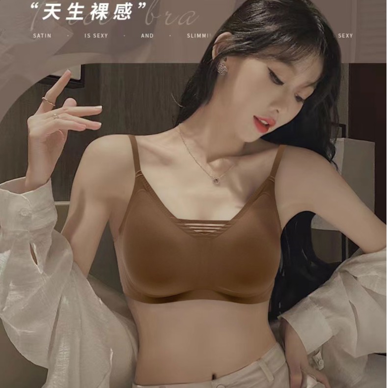 【买一送一】K93防走光大胸显小胸聚拢防下垂收副乳无痕文胸内衣女