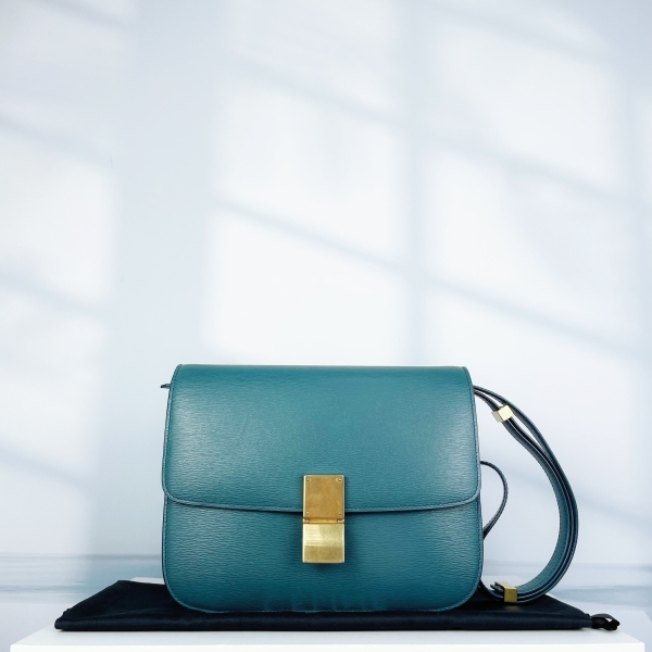 95新 Celine/思琳 妃鱼/思琳/95新/包包/市场价32000/时尚绿色