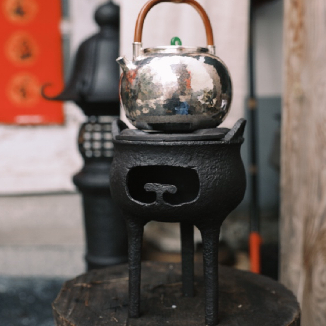 户外煮水炭炉复古烧水家用日式煮水器
