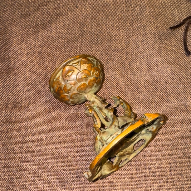 复古铜器博山炉香炉家用室内檀香炉香薰炉摆件装饰品