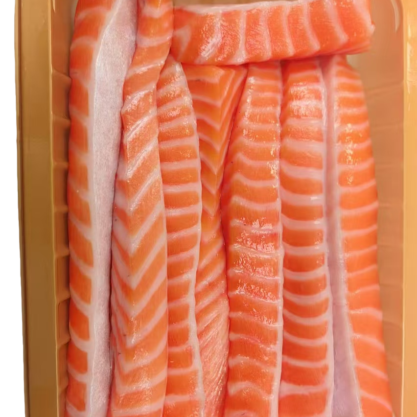 蛇腹新西兰帝王鲑蛇腹大腹刺身