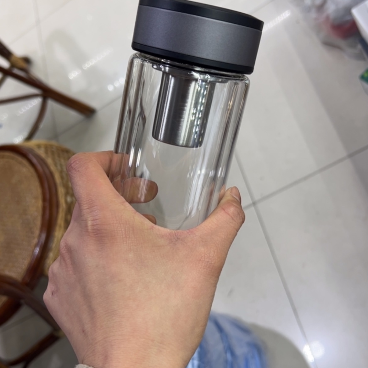 【闪购商品】琉璃手工艺品V199红  灰