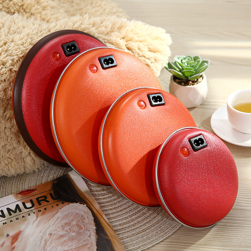 爆款暖手宝充电防爆自动断电加热电热饼暖宝宝热水袋大中小号暖脚