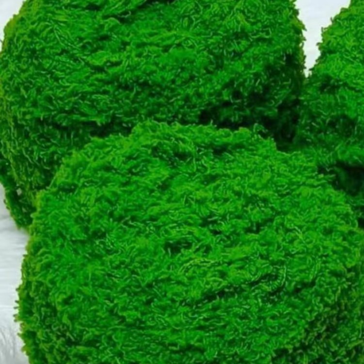 绿草皮线家用家庭花盆装饰针线棉线毛线弹力大号草坪缝纫线防滑线