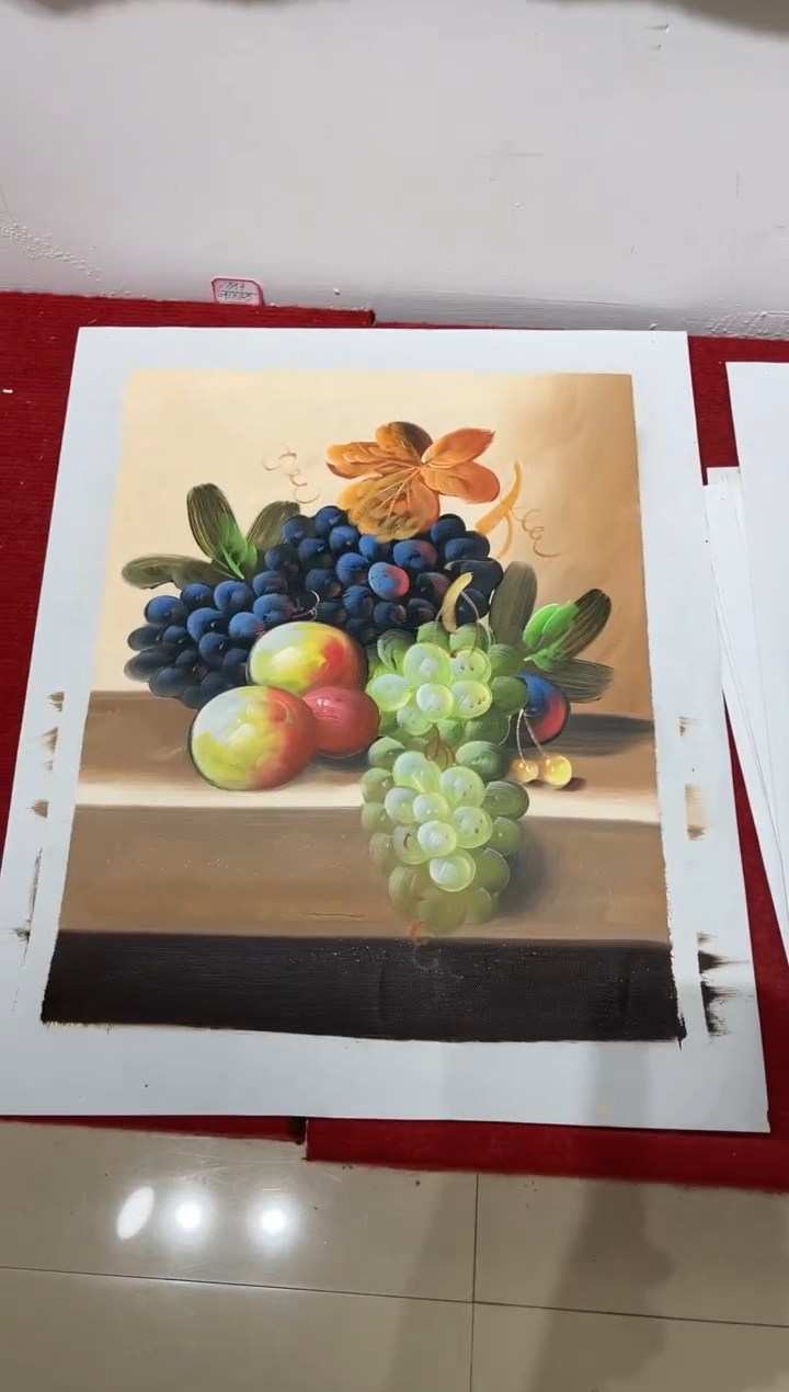 【闪购商品】书法纯手绘油画画芯