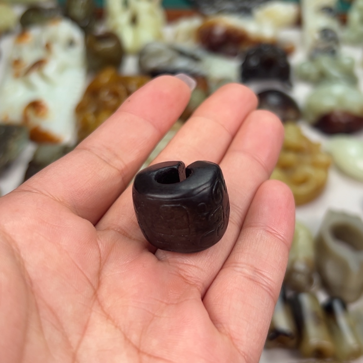 【闪购商品】和田玉（糖玉）颈饰未镶嵌天*