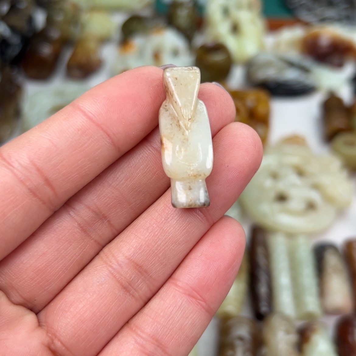 【闪购商品】和田玉（糖玉）颈饰未镶嵌