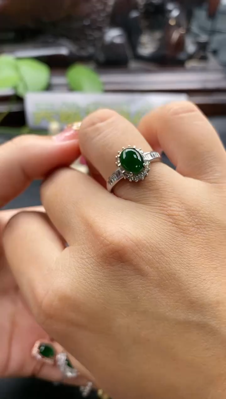 【闪购商品】翡翠戒指未镶嵌59