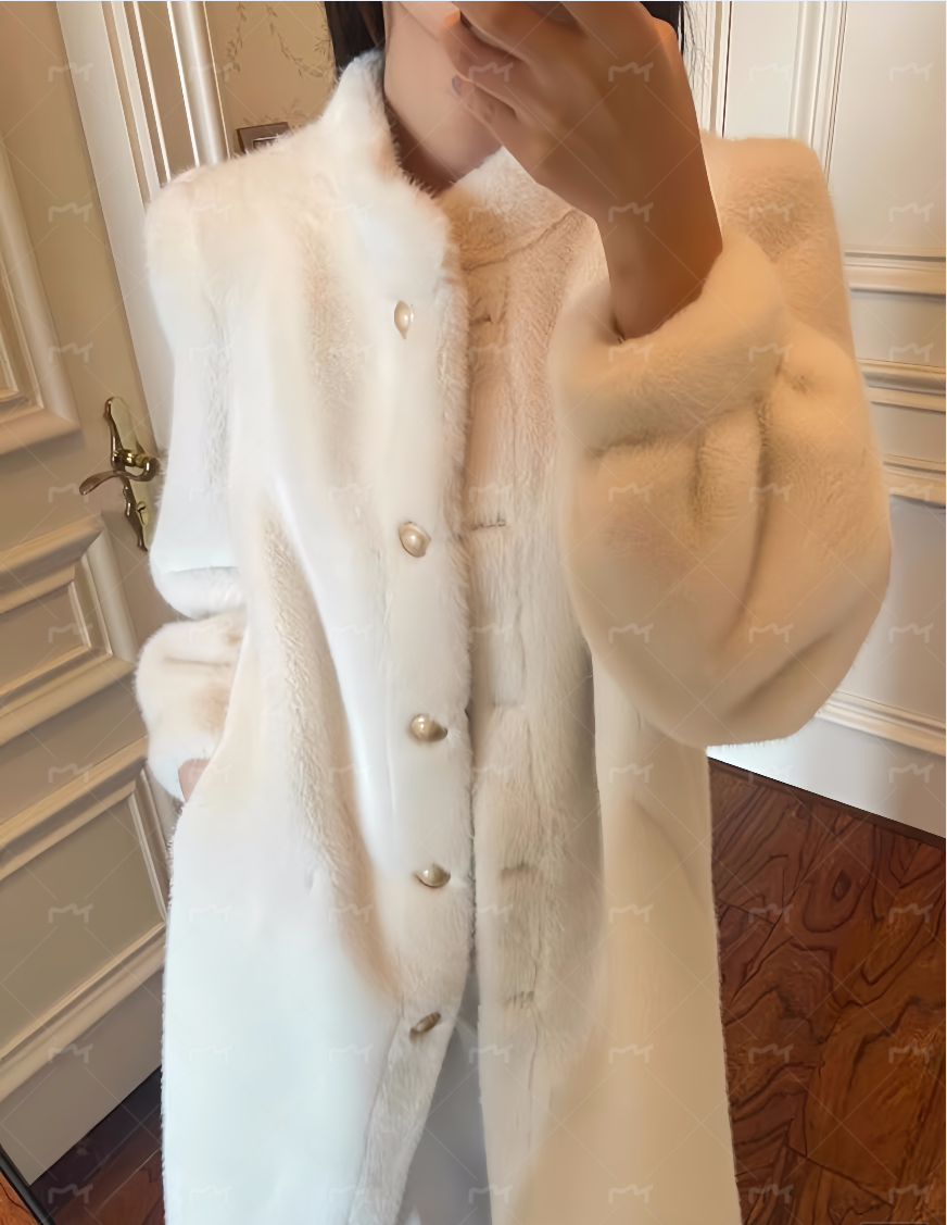 （109-199）沐沐女装看款拍单秋冬厚外套上衣女新款外套新款外套