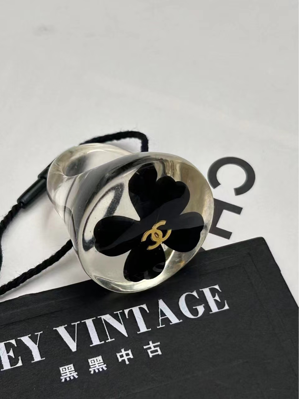 95新 Chanel/香奈儿 Chanel 四叶草 戒指53码 6666998