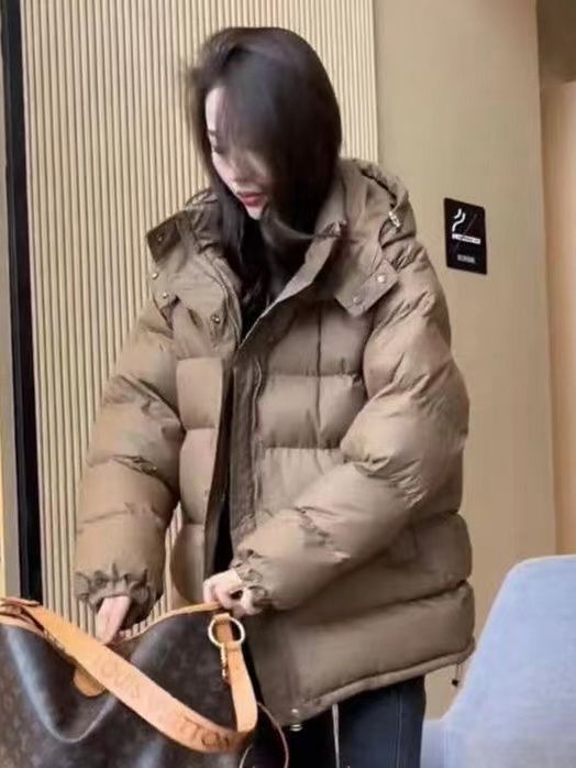 波司澄羽绒服新款爆款特大码300斤胖MM加厚羽绒女士女款秋宽松保
