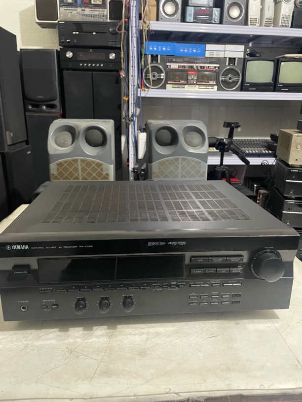 8新 Yamaha/雅马哈 80新 雅马哈RX-V395二手功放机 出声 需维修