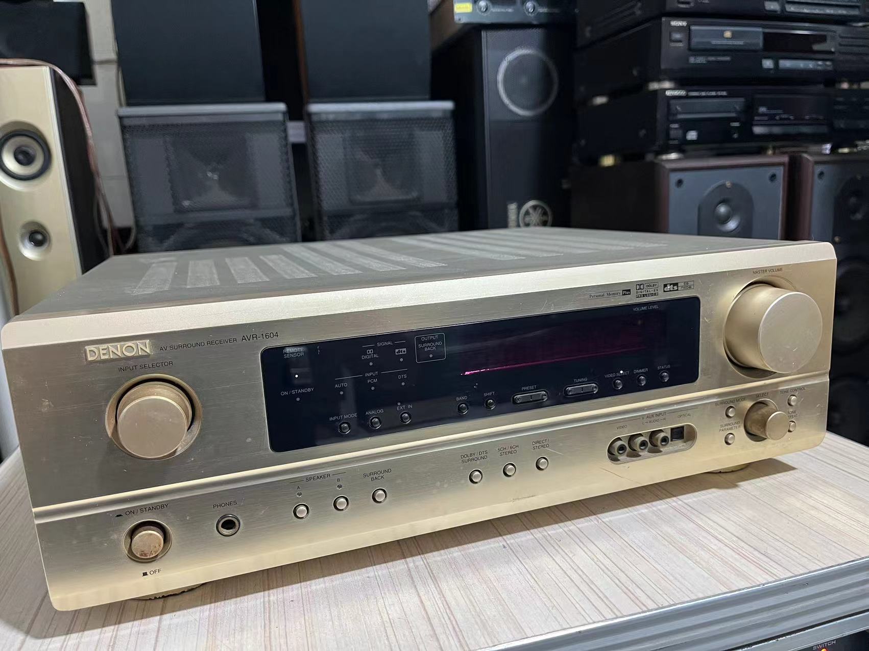 9新  二手 天龙AVR1604功放 成色如图