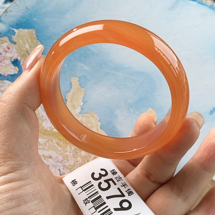 【闪购商品】石英质玉手镯未镶嵌3579
