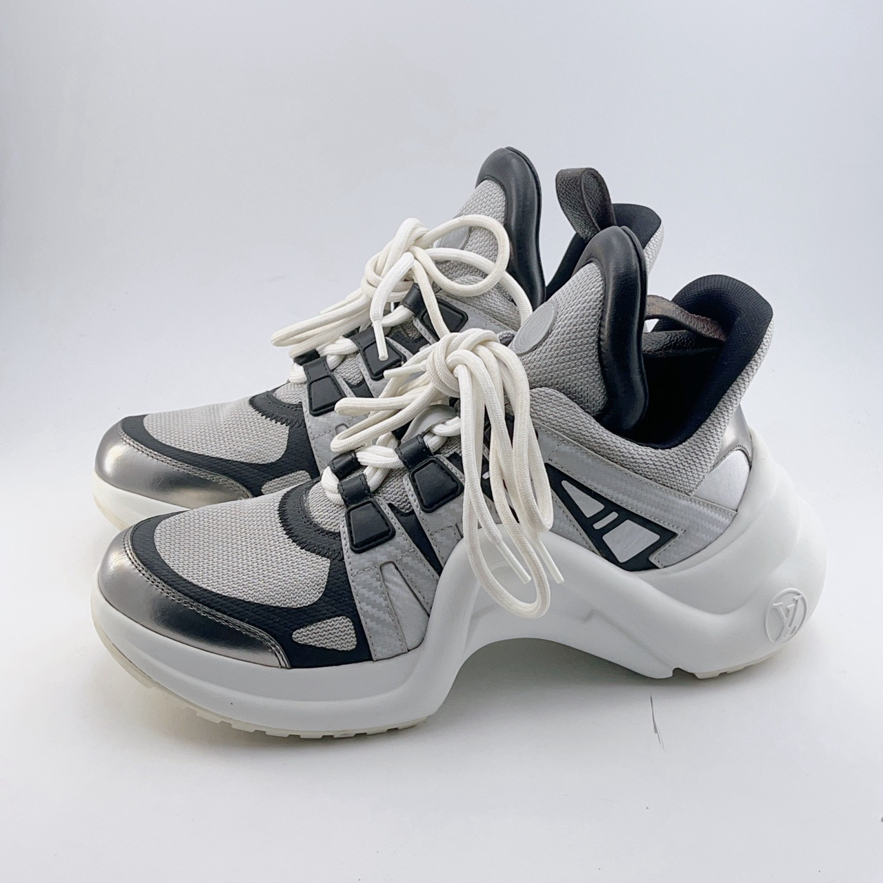 95新 LouisVuitton/路易威登 36码-37码/黑灰色拱桥老爹鞋合集