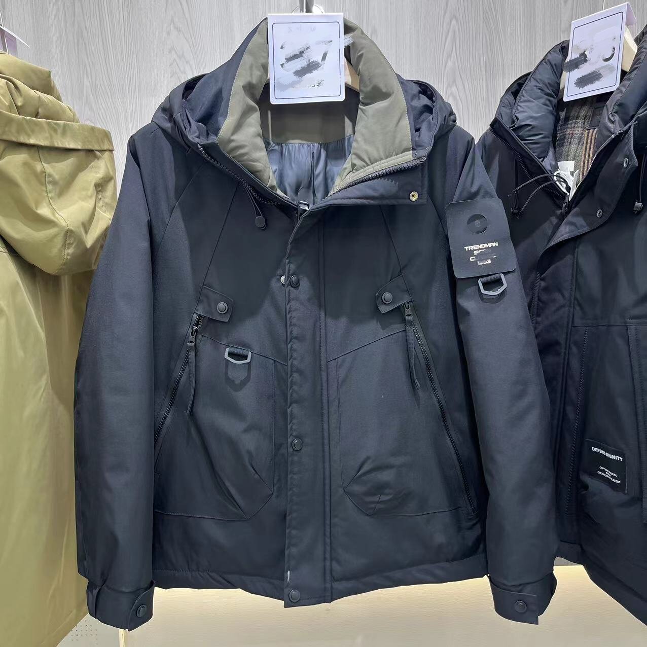 8185(3L) 冬季外套潮流男士休闲保暖百搭男装