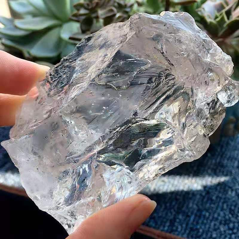 水晶石原石优质矿石手串串