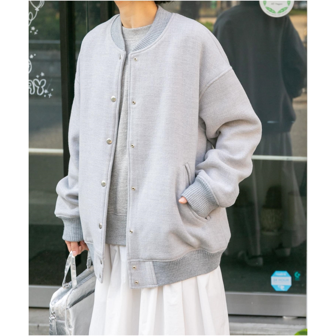 【Montendre】 F 春季新款 百搭休闲减龄学院风棒球夹克外套