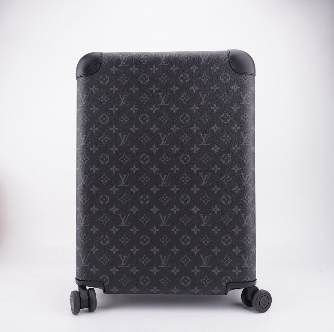 99新 LV Horizon55老花满印拉链开合连挂锁行李箱公38/55/21 F408