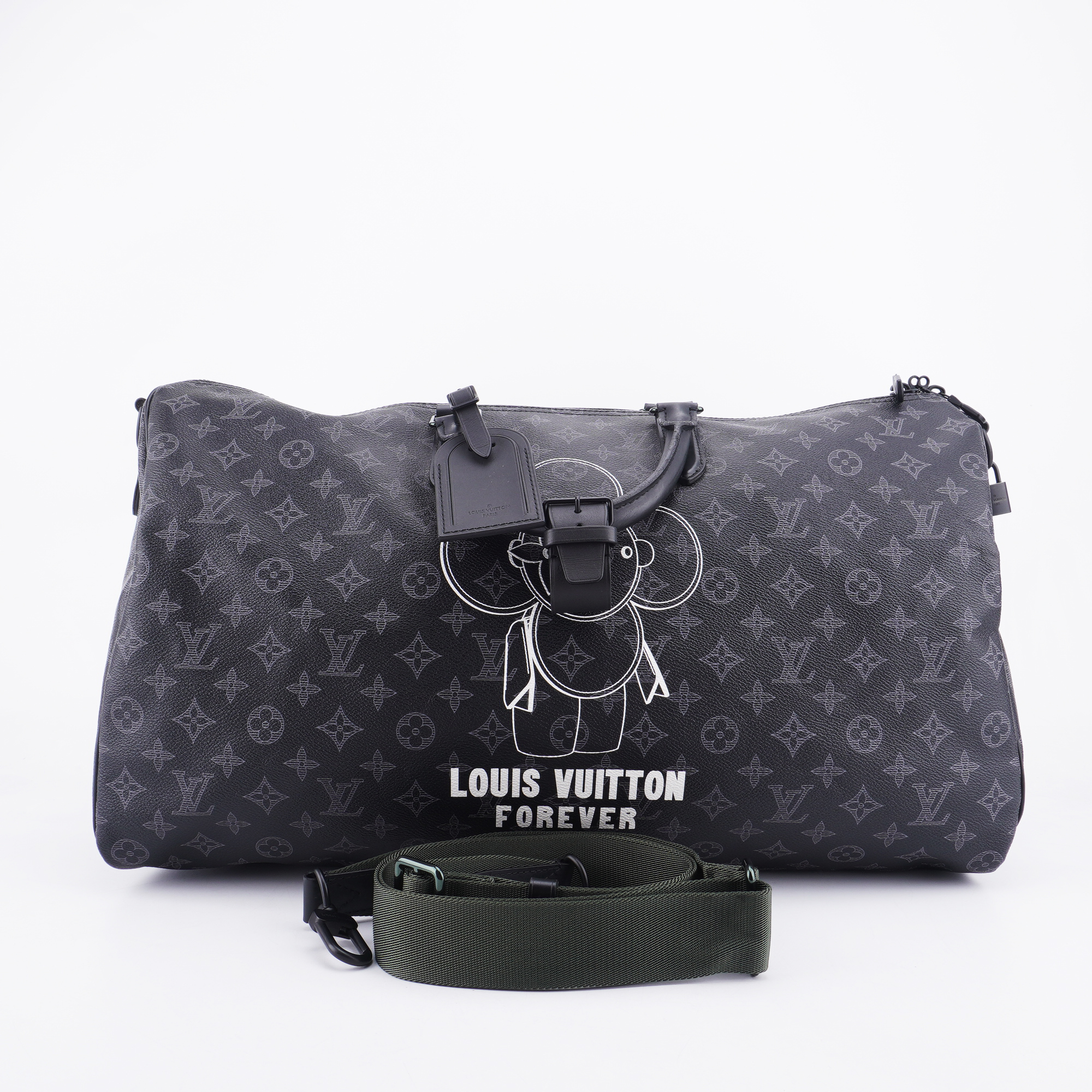 95新 LouisVuitton/路易威登 Keepall 50太阳花旅行袋 F060