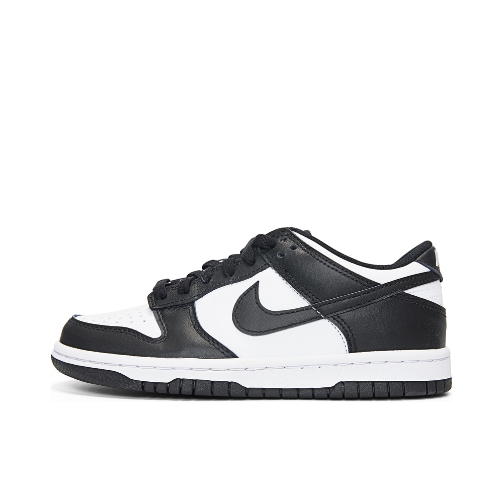 NIKE耐克NIKE DUNK LOW (GS)低帮经典黑白板鞋CW1590-100