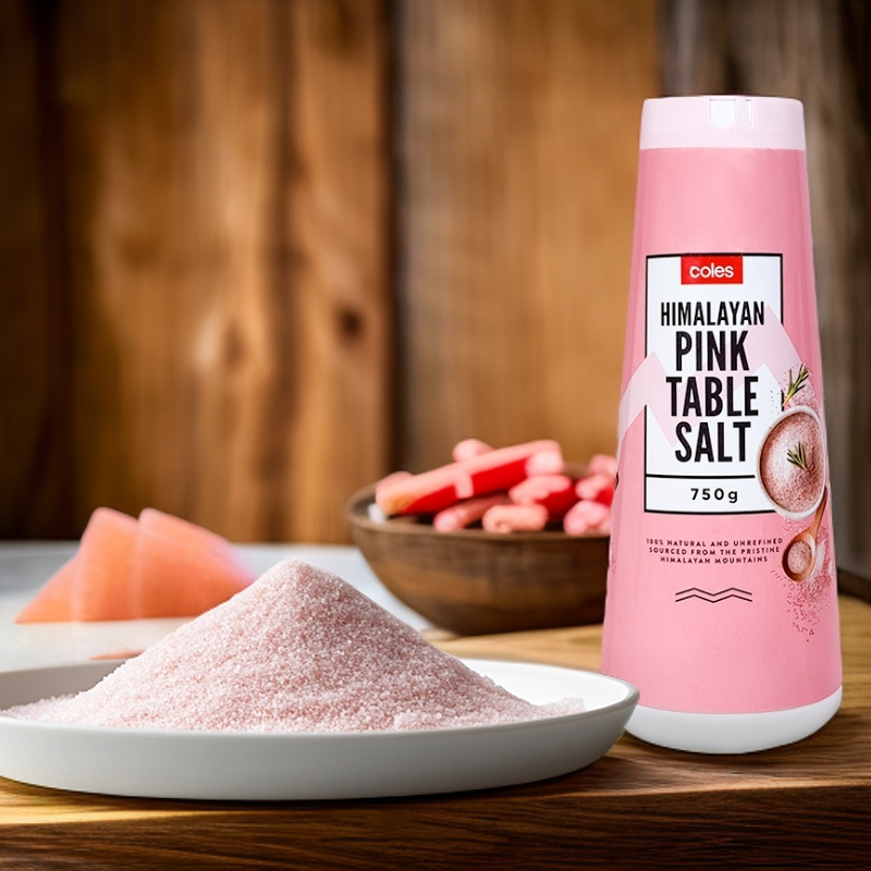 COLES喜马拉雅盐750g矿物质盐自然优质健康盐无机盐食用盐高端盐