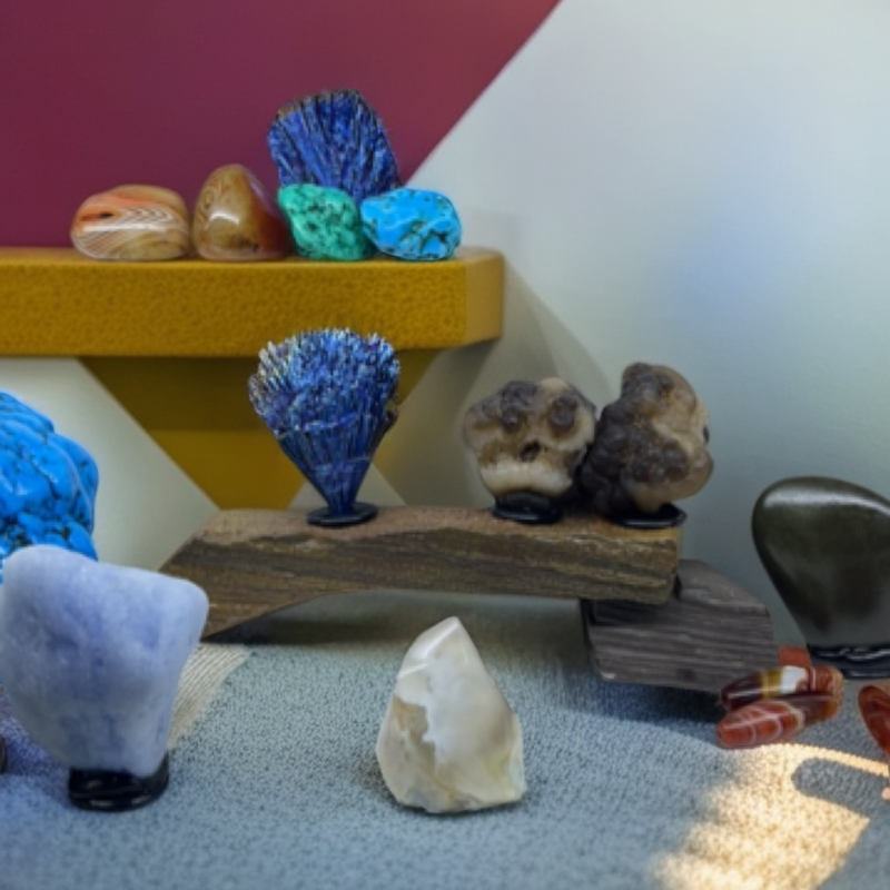 微景观创意摆件茶道观赏石奇石天然（直播链接请勿私拍）精美手绘