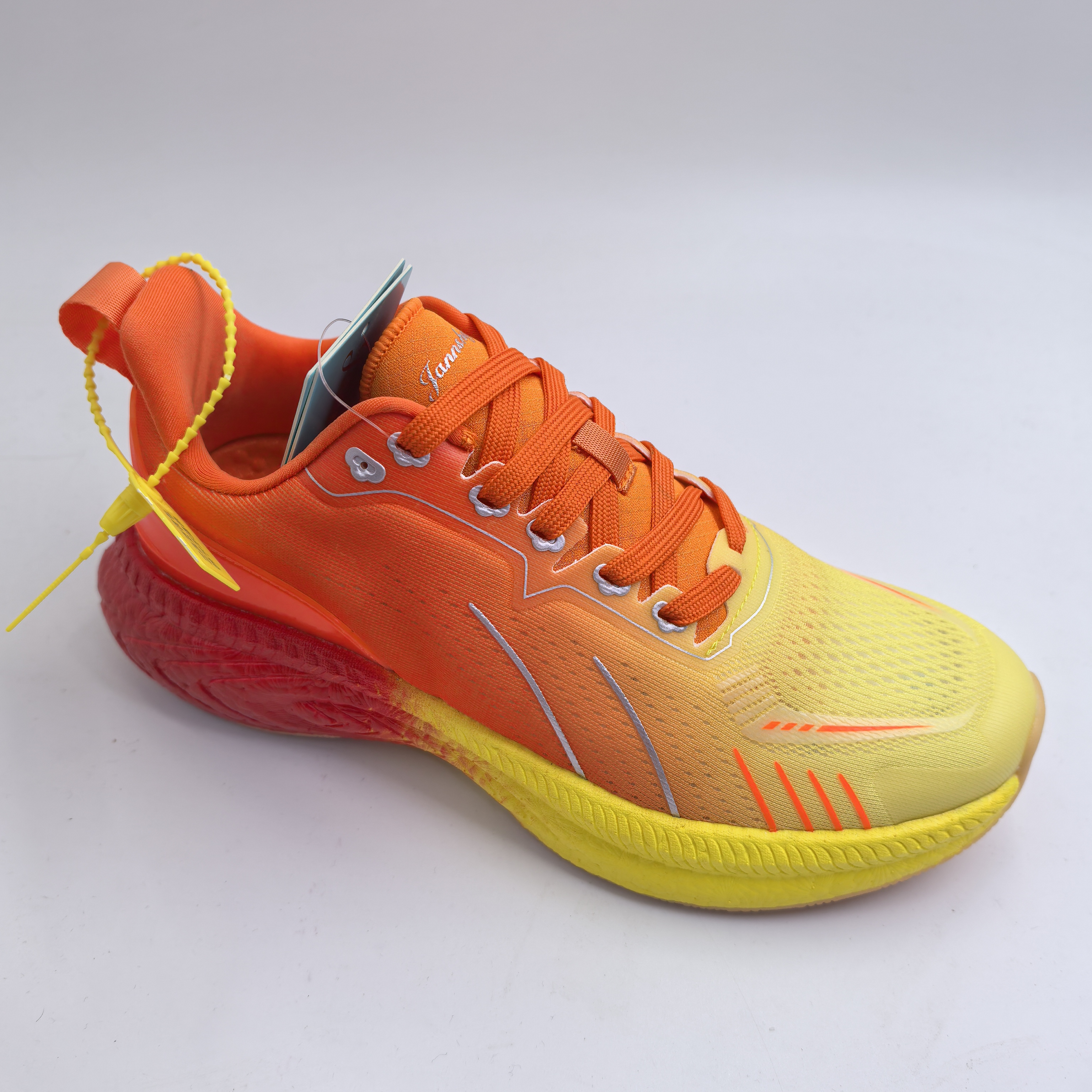 KH8188桔红休闲男鞋运动鞋