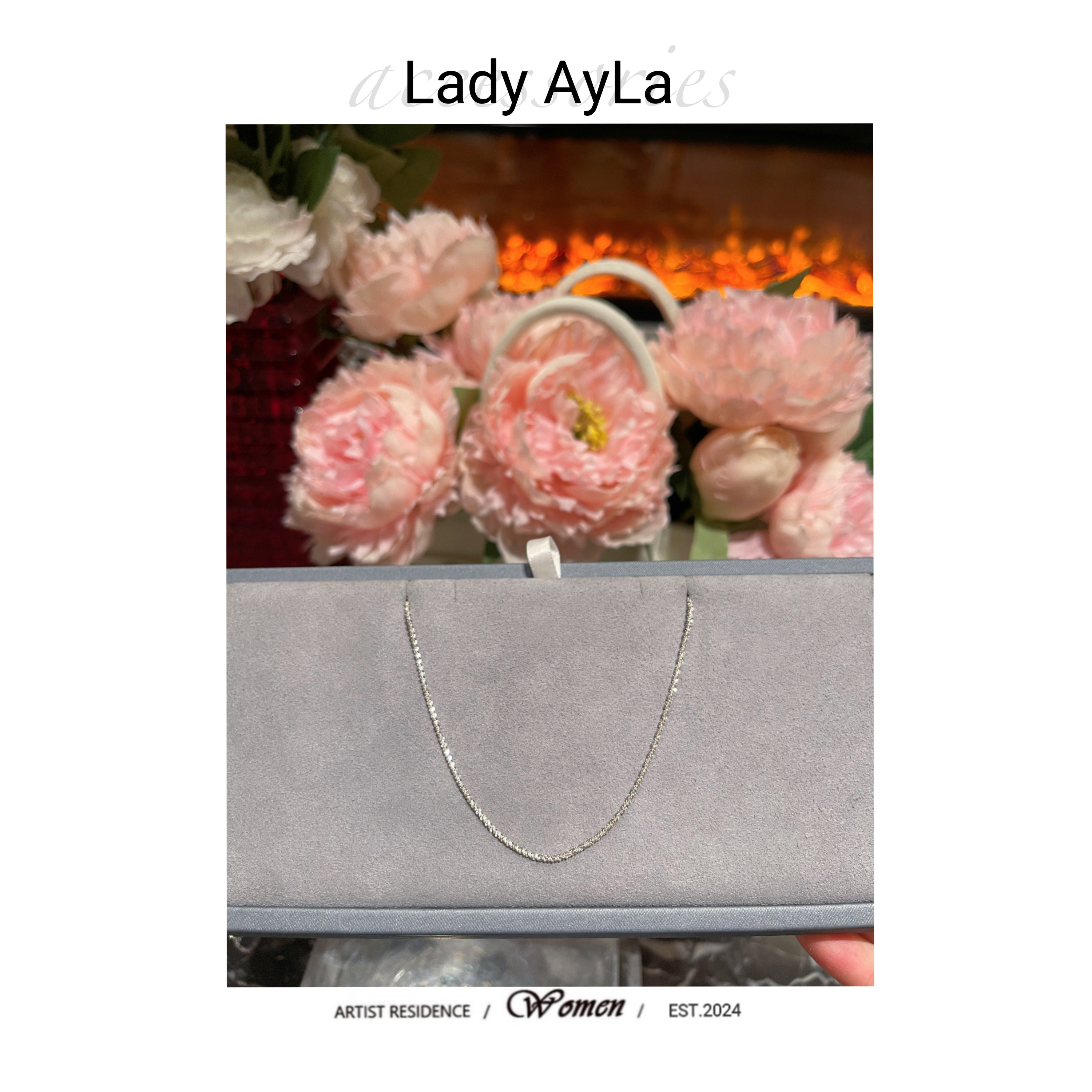 链子925银 满天星时尚气质百搭轻奢项链AL224