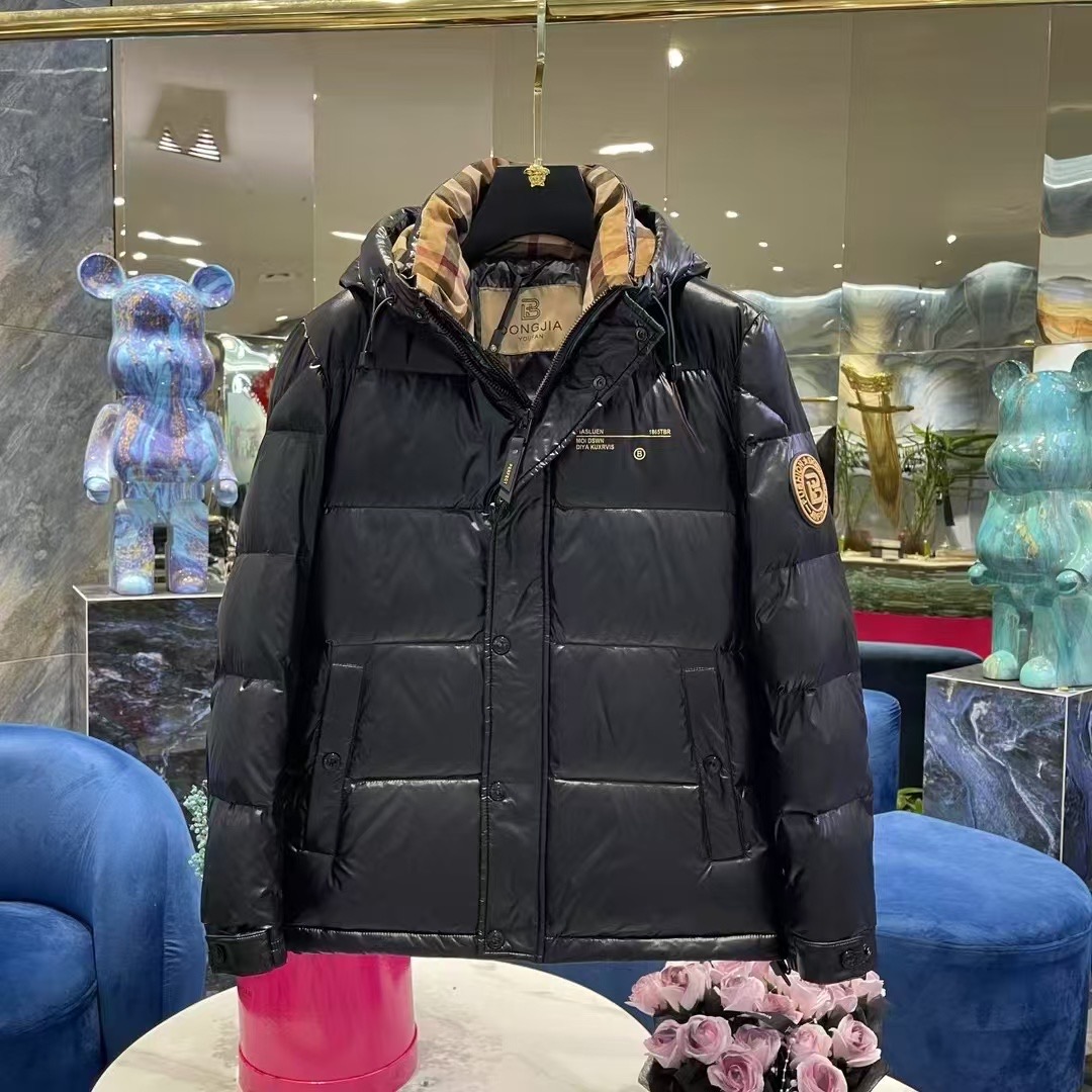 【专柜同款】秋冬款男装加厚连帽休闲保暖百搭短款男士外套秋冬外套