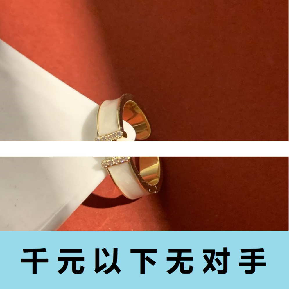 铜合金珐琅戒指 JZ017 H戒指H戒指H戒指