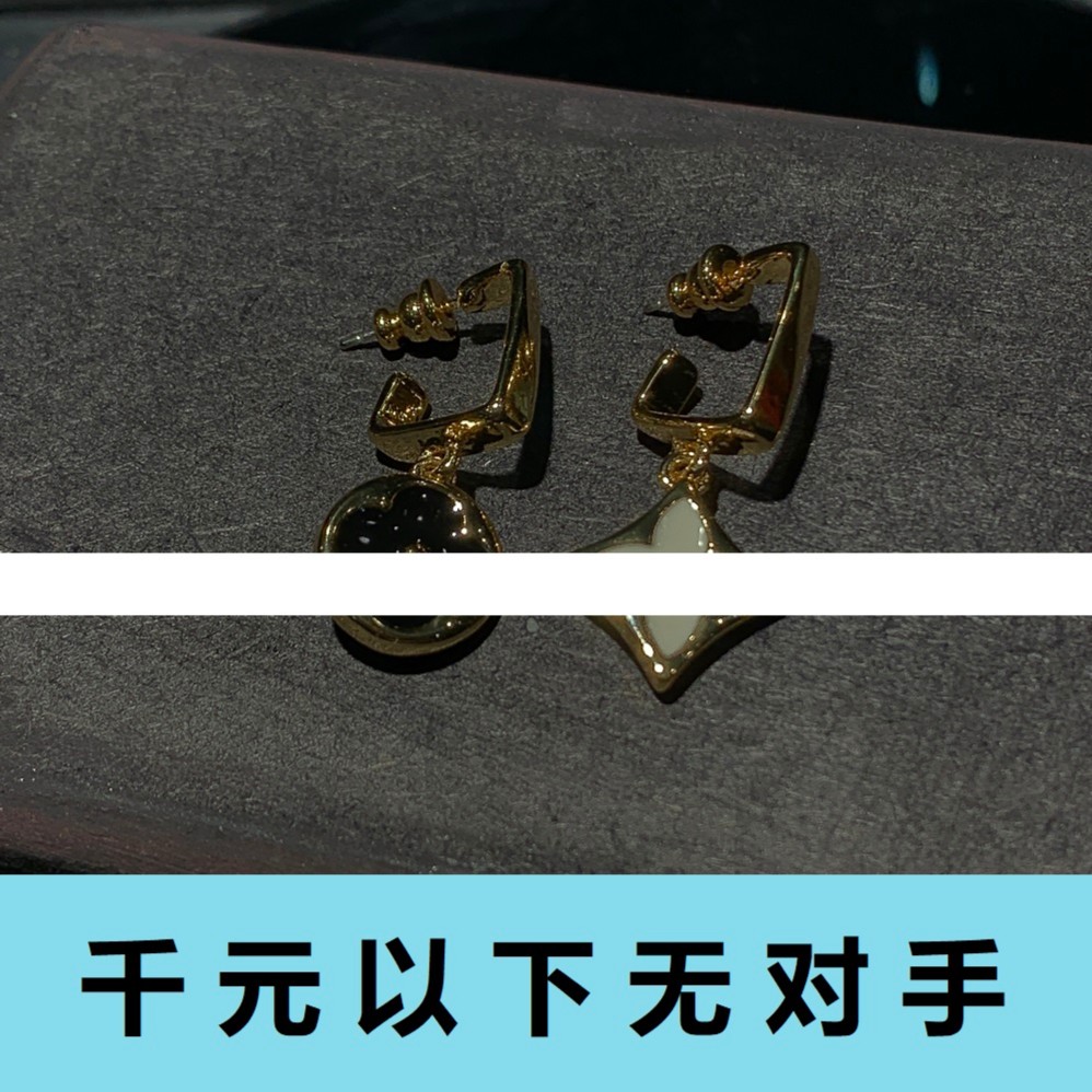铜合金珐琅耳饰 ED226 未闻花名耳钉耳钉