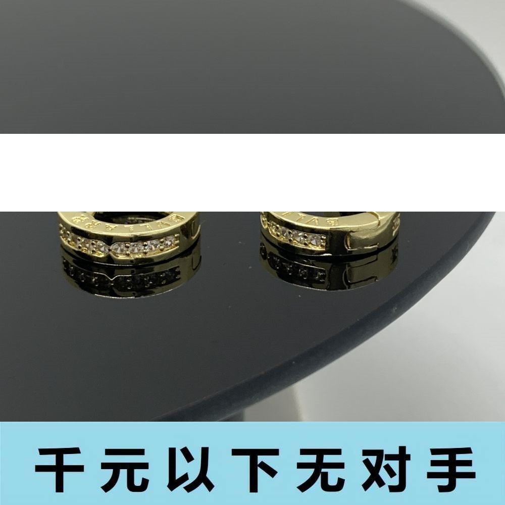 铜合金合成锆石耳饰 ED823 ED823耳钉系列
