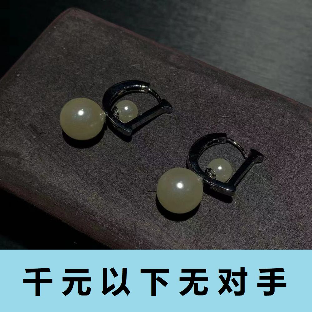 铜合金合成锆石耳饰 ed403 三合一三合一D小姐耳钉