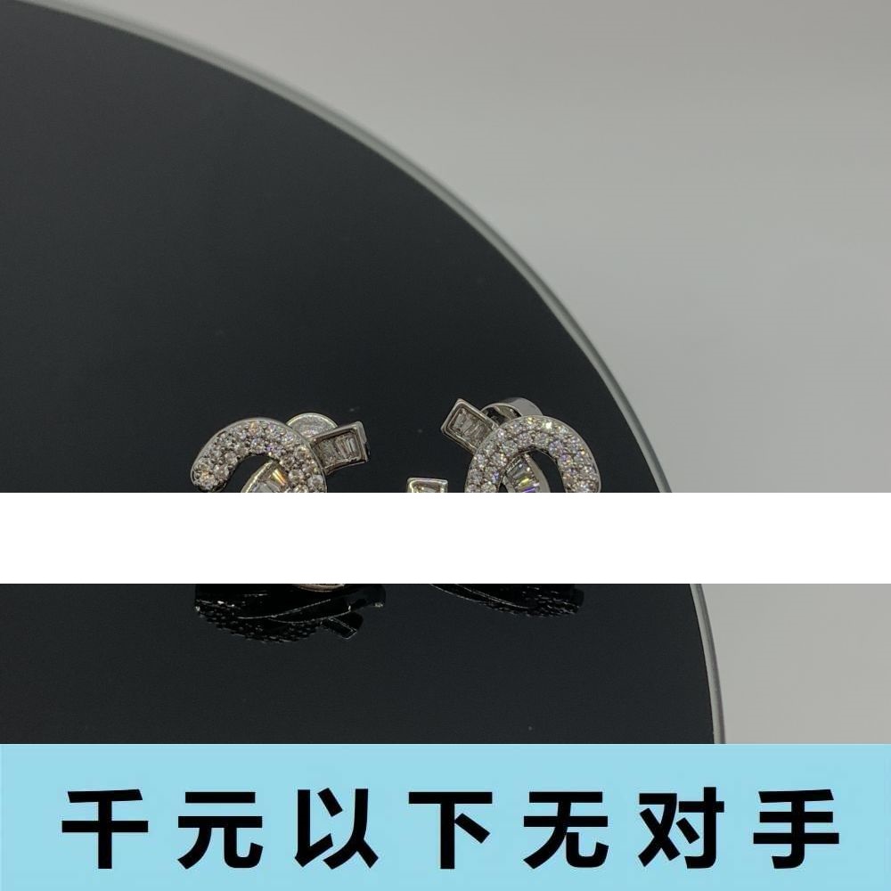 铜合金合成锆石耳饰 ED276 CV钻a耳钉耳钉耳钉