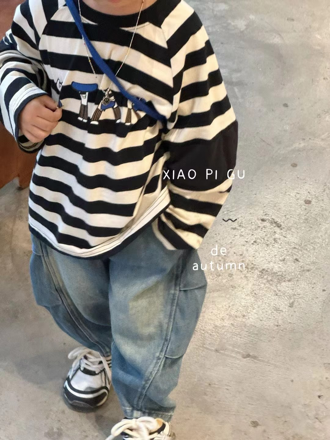 儿童牛仔裤 秋款洋气酷帅风休闲百搭秋季宽松韩版