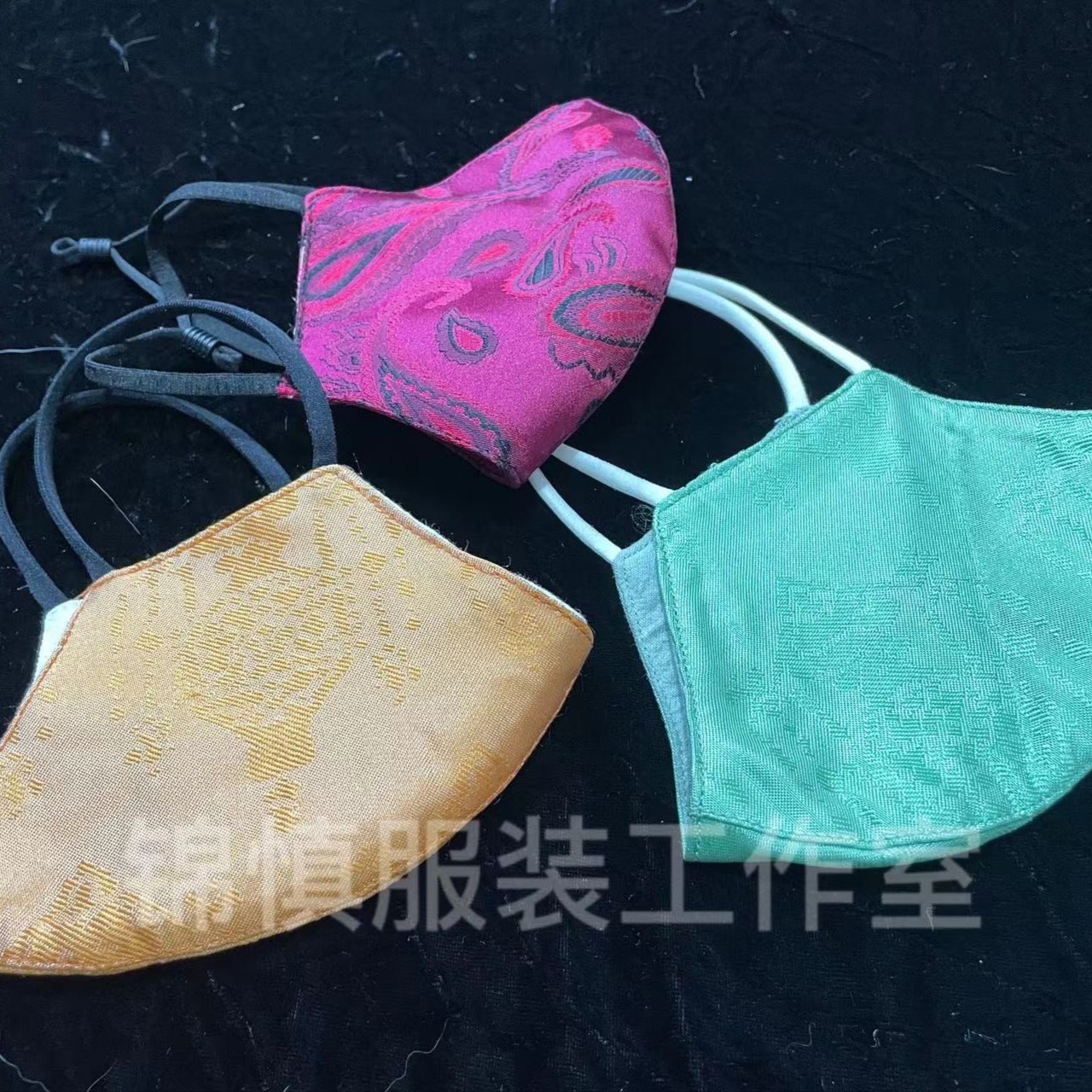 【口罩】防紫外线防晒遮阳透气双层口罩立体防护防晒透气新中式国风