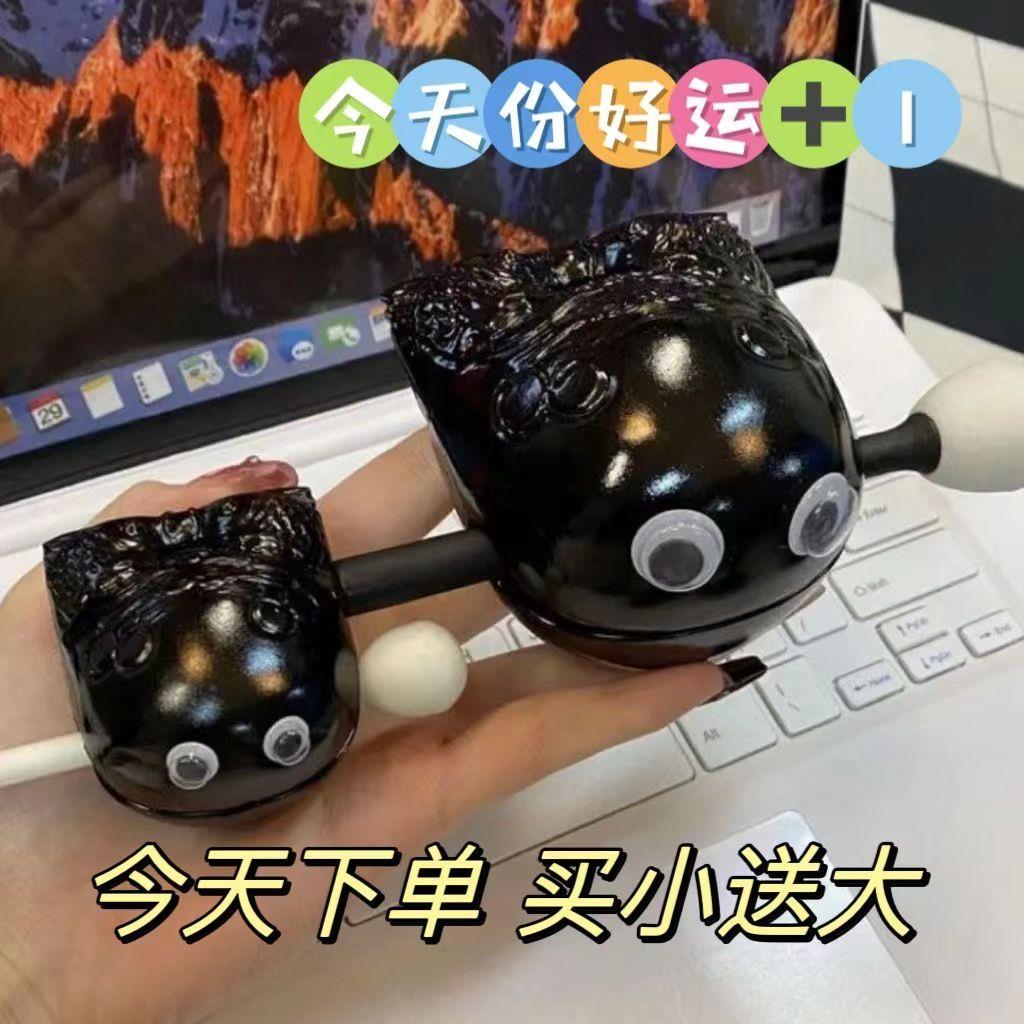小红书同款可爱木鱼敲打超小迷你随身便携佛系静心解压神器学生版