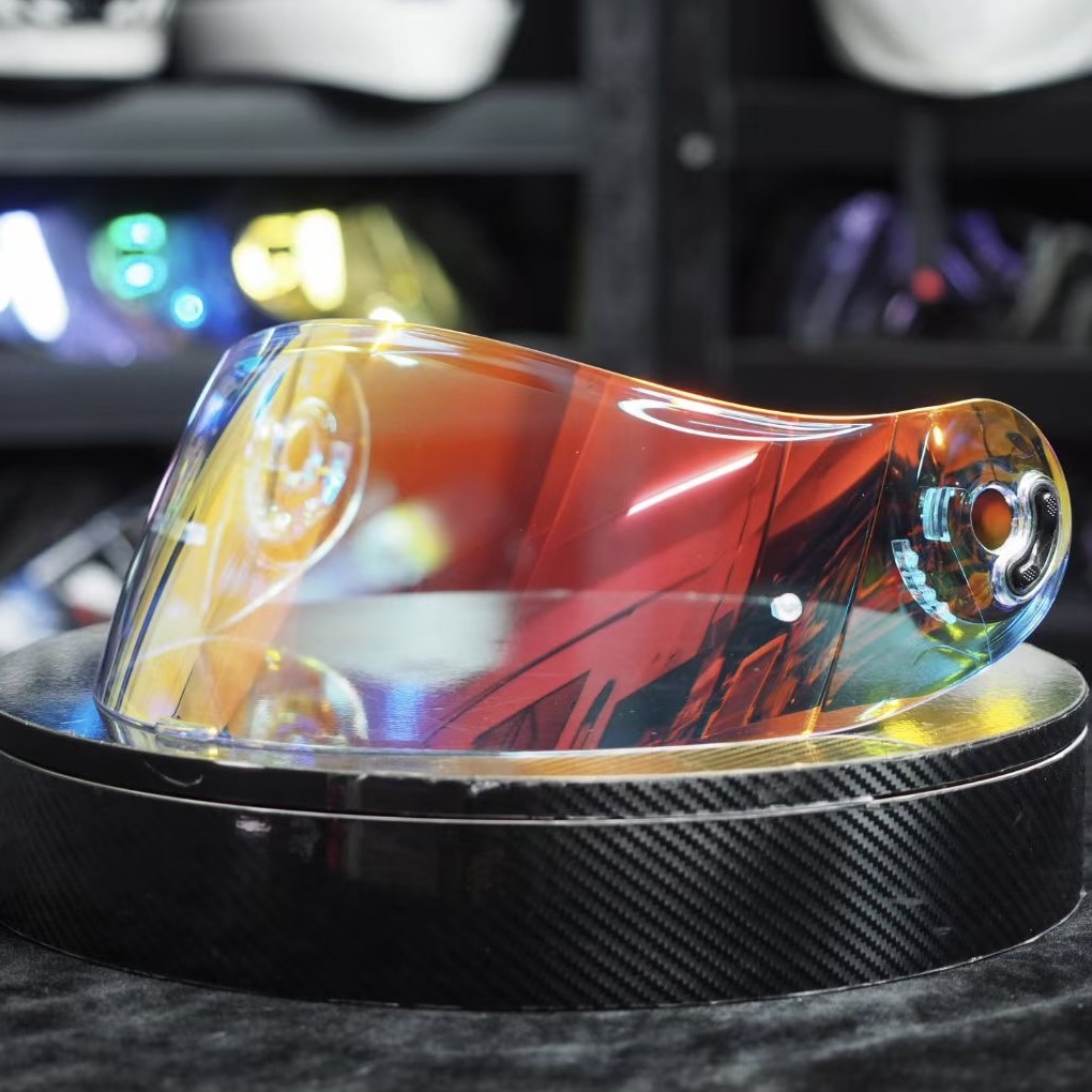 适用于Nolan诺兰Xlite X803RS UCX802头盔风镜片极光红蓝日夜通用