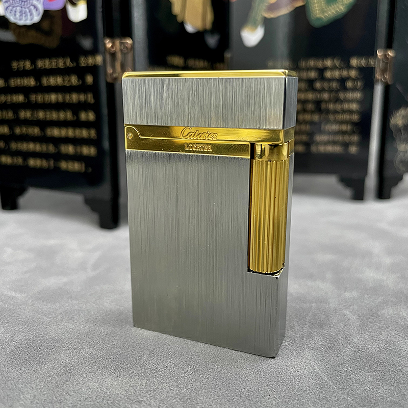 B04拉丝工艺朗声打火机卡路经典煤油机双色朗声机