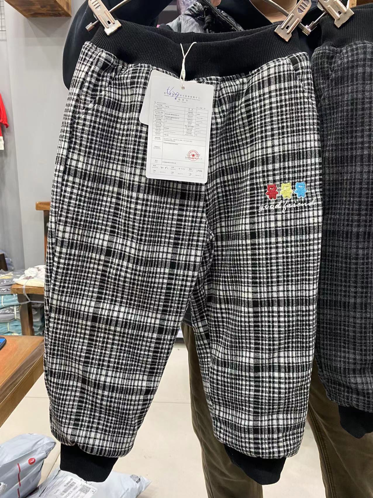 3263儿童冬季裤子 核桃贝贝裤子