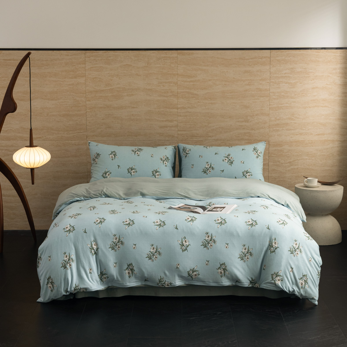 【天竺棉四件套】全棉纯棉针织印花款软糯亲肤A类母婴级裸睡神器