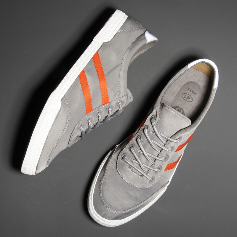 男士休闲运动帆布鞋春夏新款透气低帮板鞋软底舒适布鞋男鞋#20014